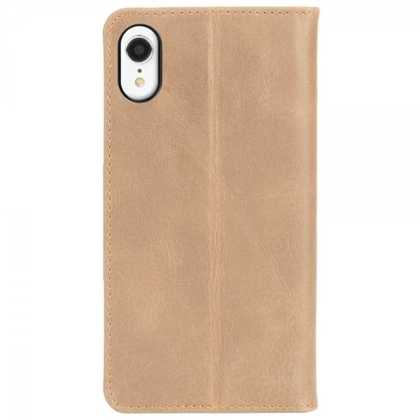 Krusell iPhone Xr Etui Sunne FolioWallet Vintage Nude