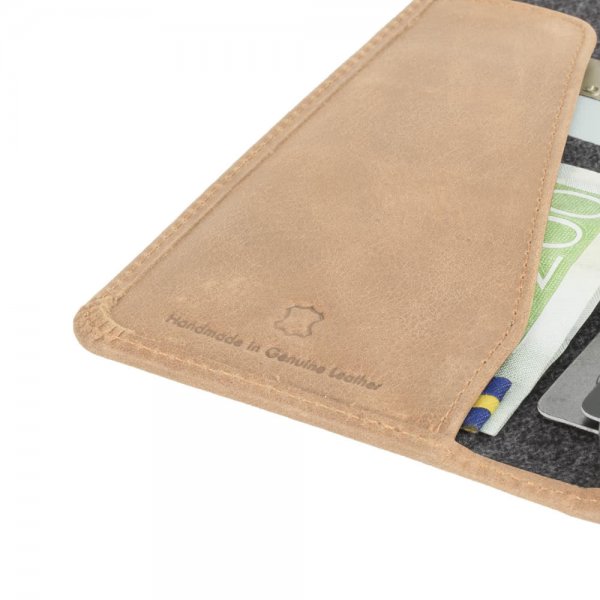 Krusell iPhone Xr Etui Sunne FolioWallet Vintage Nude