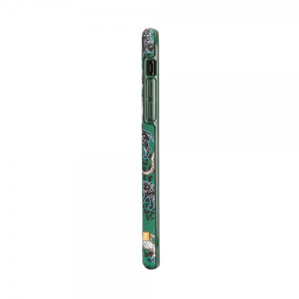 Richmond & Finch iPhone Xr Deksel Green Leopard