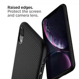 Spigen iPhone Xr Deksel Liquid Air Matte Black