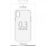 Puro iPhone Xr Deksel Nude Transparent