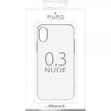 Puro iPhone Xr Deksel Nude Transparent