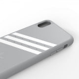Adidas iPhone Xr Deksel OR Moulded Case FW18 SUEDE Grå HHvit