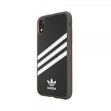 Adidas iPhone Xr Deksel OR 4 Stripes Snap Case PU SS20 Svart HHvit