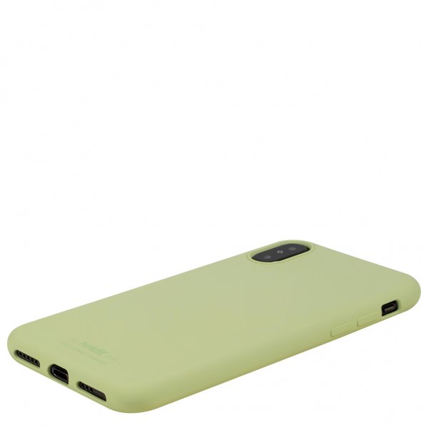 holdit iPhone X/Xs Deksel Silikon Kiwi