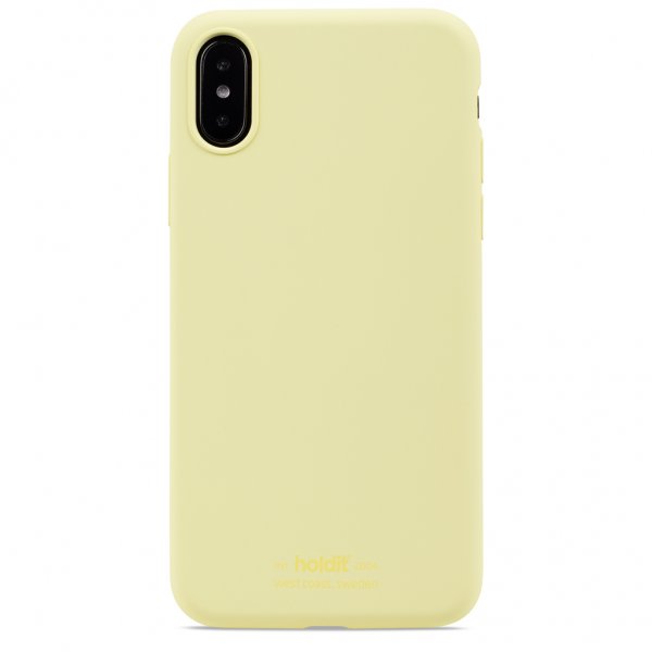 holdit iPhone X/Xs Deksel Silikon Lemonade