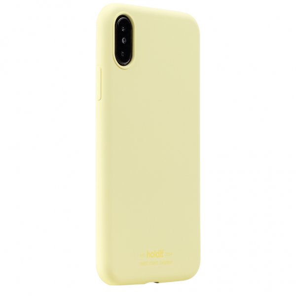 holdit iPhone X/Xs Deksel Silikon Lemonade