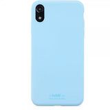 holdit iPhone Xr Deksel Silikon Ljusblå