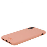 holdit iPhone X/Xs Deksel Silikon Pink Peach