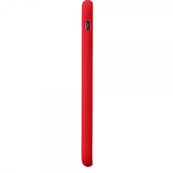 holdit iPhone Xr Deksel Silikon Ruby Red