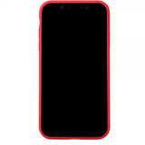 holdit iPhone Xr Deksel Silikon Ruby Red