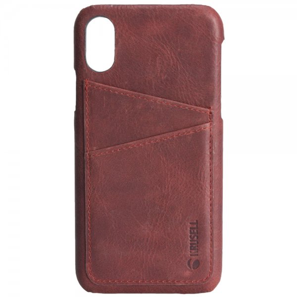 Krusell iPhone Xr Deksel Sunne CardCover Vintage Red