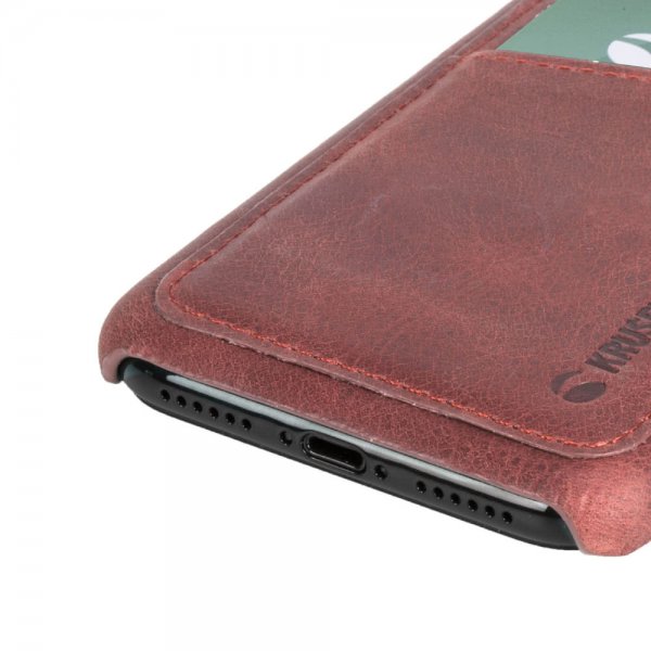 Krusell iPhone Xr Deksel Sunne CardCover Vintage Red