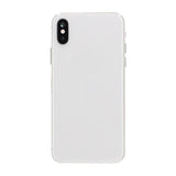 iPhone XS bakside med komplett ramme Premium - sølv