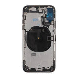iPhone XS bakside med komplett ramme OEM - svart