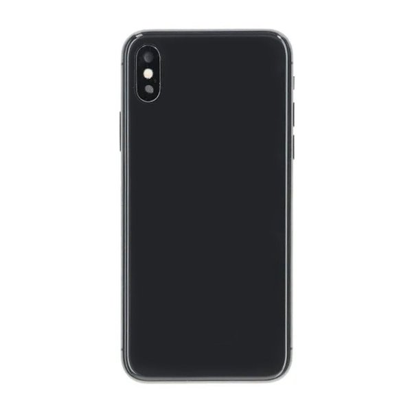 iPhone XS bakside med komplett ramme OEM - svart