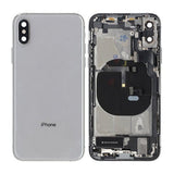 iPhone XS bakside med komplett ramme - hvit