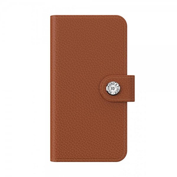 Richmond & Finch iPhone Xs Max Etui Wallet Löstagbart Deksel Brun