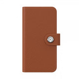 Richmond & Finch iPhone Xs Max Etui Wallet Löstagbart Deksel Brun