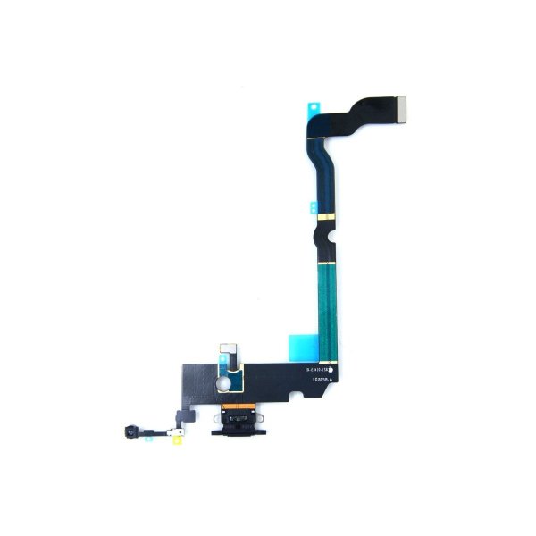 iPhone XS Max ladekontakt flexkabel - svart