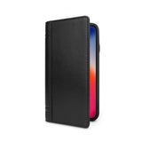 Twelve South iPhone Xs Max PlånboksEtui Journal Ekte Skinn Svart