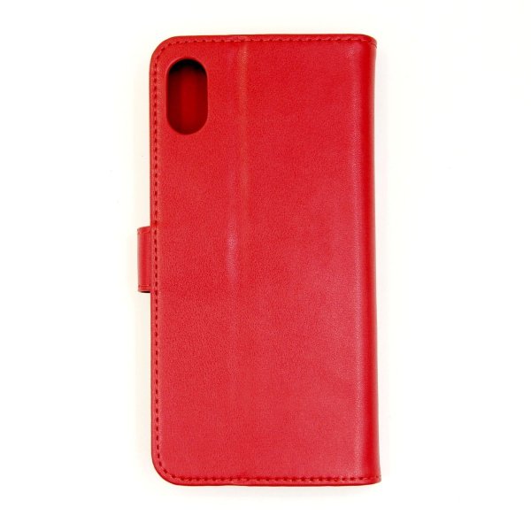 iPhone Xs Max Etui med Stativ Rød