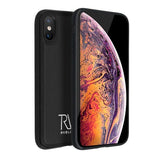 Rvelon iPhone Xs Max Etui Detachable Wallet Case Svart