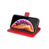 iPhone Xs Max Etui med Stativ Rød