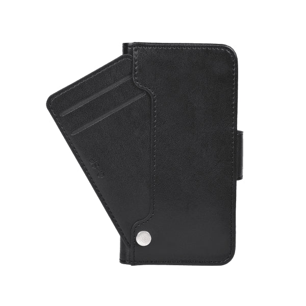 iPhone Xs Max Etui Utbrettbar Kortlomme Svart