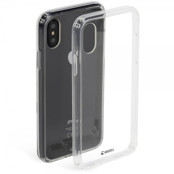 Krusell iPhone Xs Max Deksel Kivik Cover Transparent