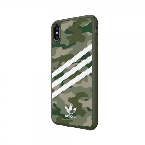 Adidas iPhone Xs Max Deksel OR Moulded Case Camo FW19 Raw Green
