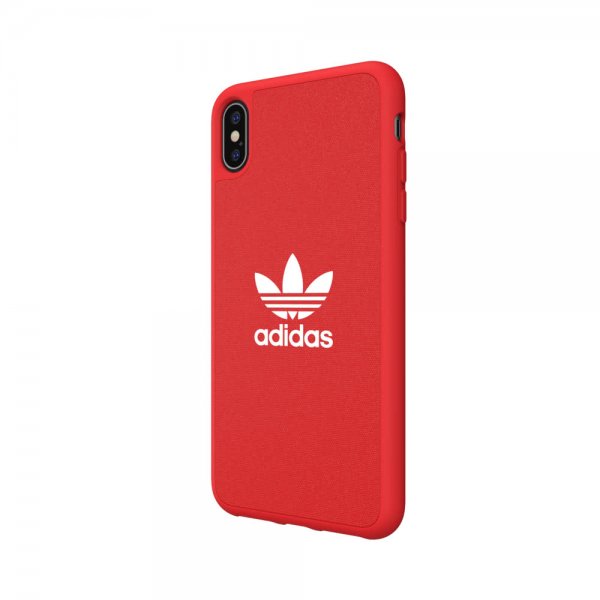 Adidas iPhone Xs Max Deksel OR Moulded Case Canvas FW19 Scarlet