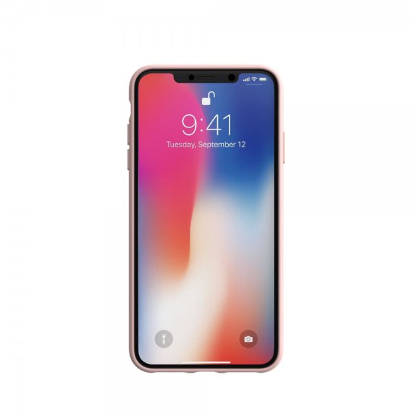 Adidas iPhone Xs Max Deksel OR Moulded Case FW18 SUEDE FW18 Icey Pink Grey