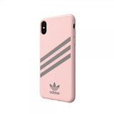 Adidas iPhone Xs Max Deksel OR Moulded Case FW18 SUEDE FW18 Icey Pink Grey