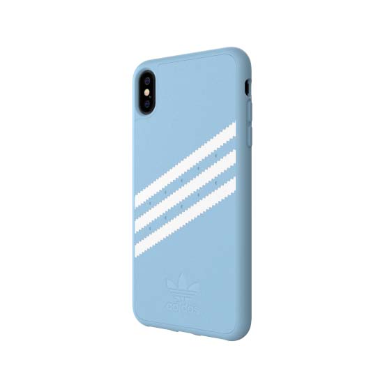 Adidas iPhone Xs Max Deksel OR Moulded Case Suede FW18 LjusBlå