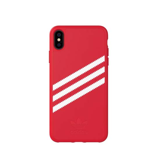 Adidas iPhone Xs Max Deksel OR Moulded Case Suede FW18 Rød