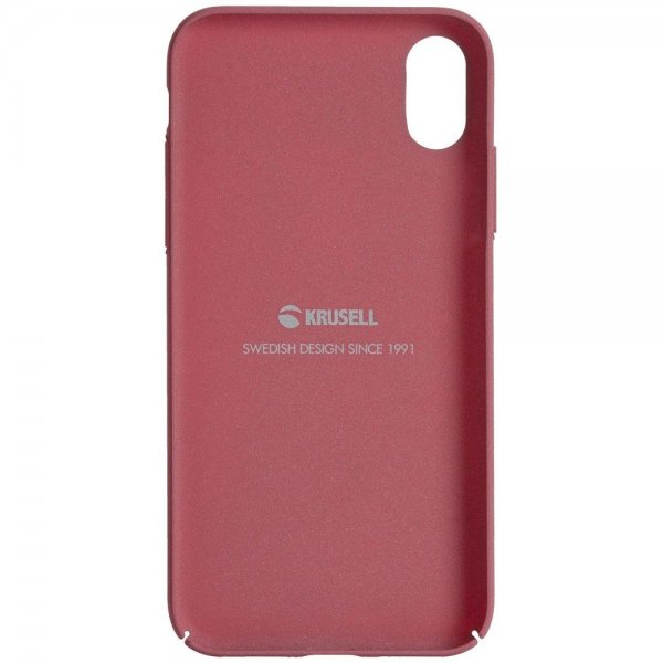 Krusell iPhone Xs Max Deksel Sandby Cover Rust
