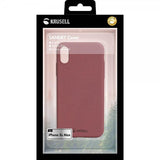 Krusell iPhone Xs Max Deksel Sandby Cover Rust