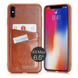 Kavaj iPhone Xs Max Deksel Tokyo Brun