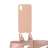 iPhone X/iPhone Xs Deksel med Kjede Rosa