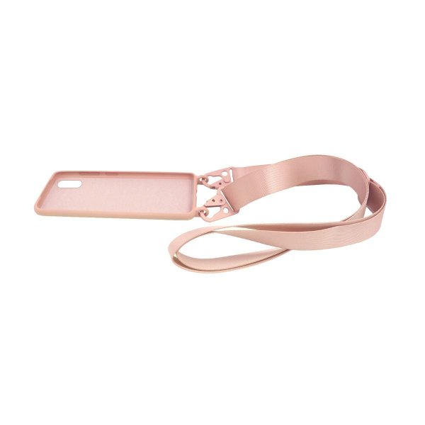 iPhone X/iPhone Xs Deksel med Kjede Rosa