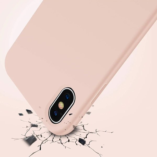 Rvelon iPhone X/iPhone Xs Deksel Silikon Beige