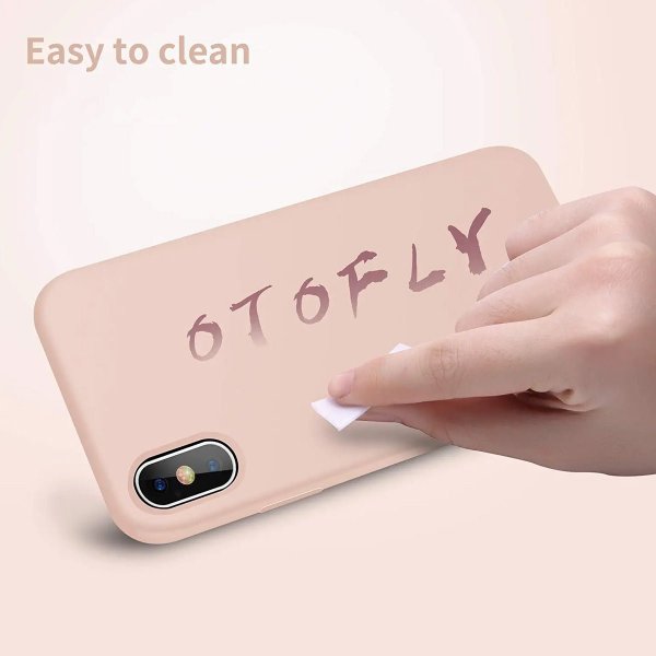 Rvelon iPhone X/iPhone Xs Deksel Silikon Beige