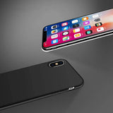 Rvelon iPhone X/iPhone Xs Deksel Silikon Svart