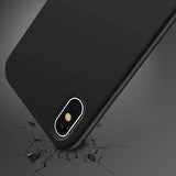Rvelon iPhone X/iPhone Xs Deksel Silikon Svart