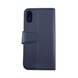 Rvelon iPhone X/iPhone Xs Etui Utbrettbar Kortlomme Blå