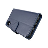 Rvelon iPhone X/iPhone Xs Etui Utbrettbar Kortlomme Blå