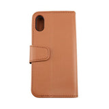 Rvelon iPhone X/iPhone Xs Etui Utbrettbar Kortlomme Brun
