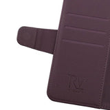 Rvelon iPhone X/iPhone Xs Etui Utbrettbar Kortlomme Lilla