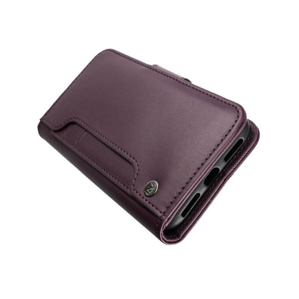 Rvelon iPhone X/iPhone Xs Etui Utbrettbar Kortlomme Lilla